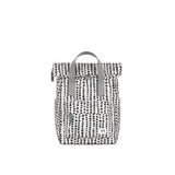 Canfield Roll Top Backpack in Linear Dot