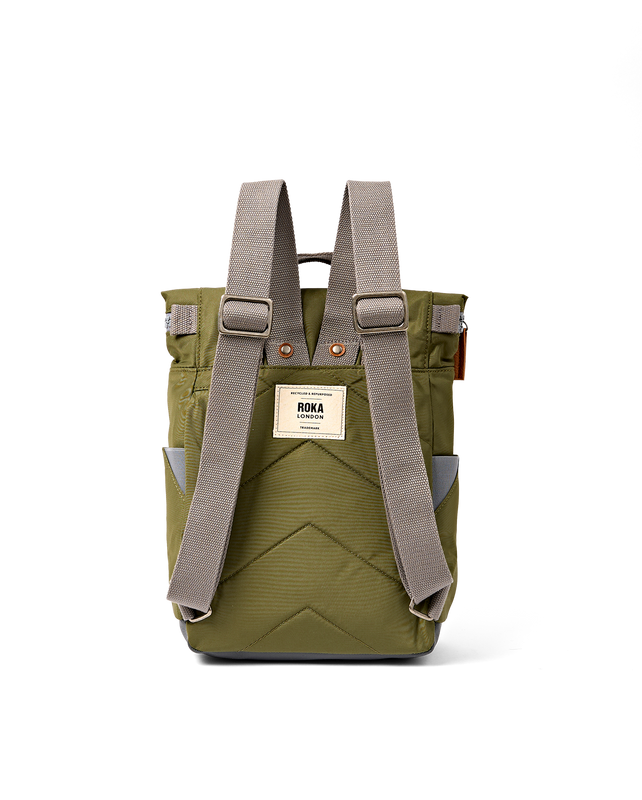Canfield Roll Top Backpack in Chive
