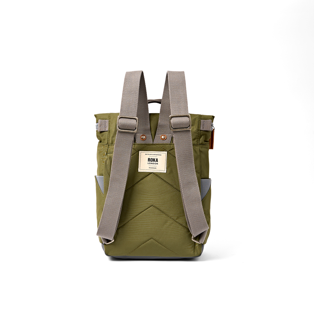 Canfield Roll Top Backpack in Chive
