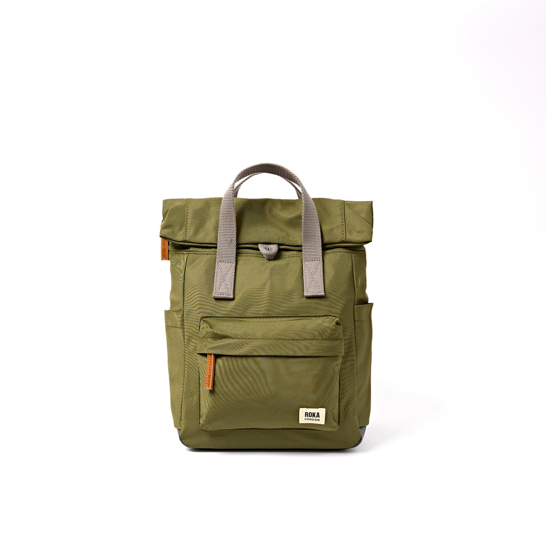 Canfield Roll Top Backpack in Chive