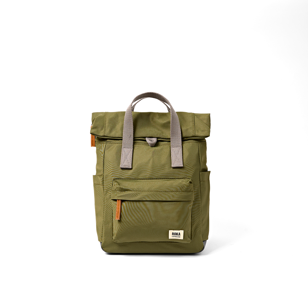 Canfield Roll Top Backpack in Chive