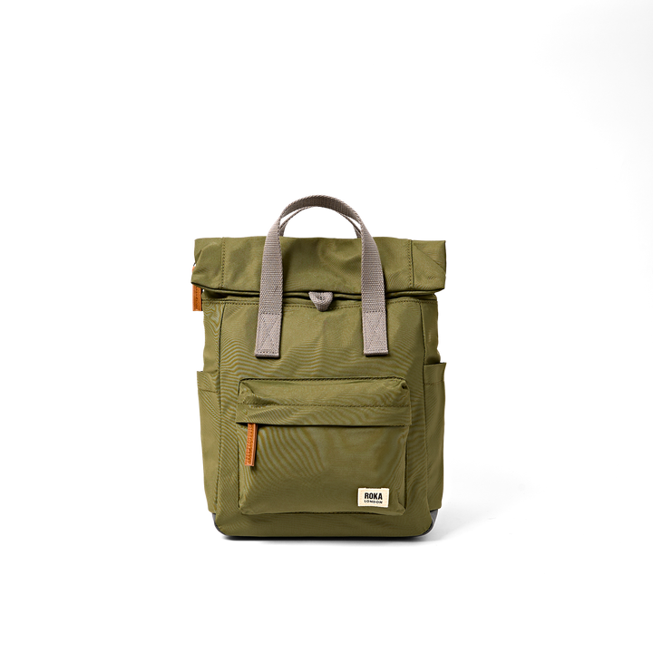 Canfield Roll Top Backpack in Chive