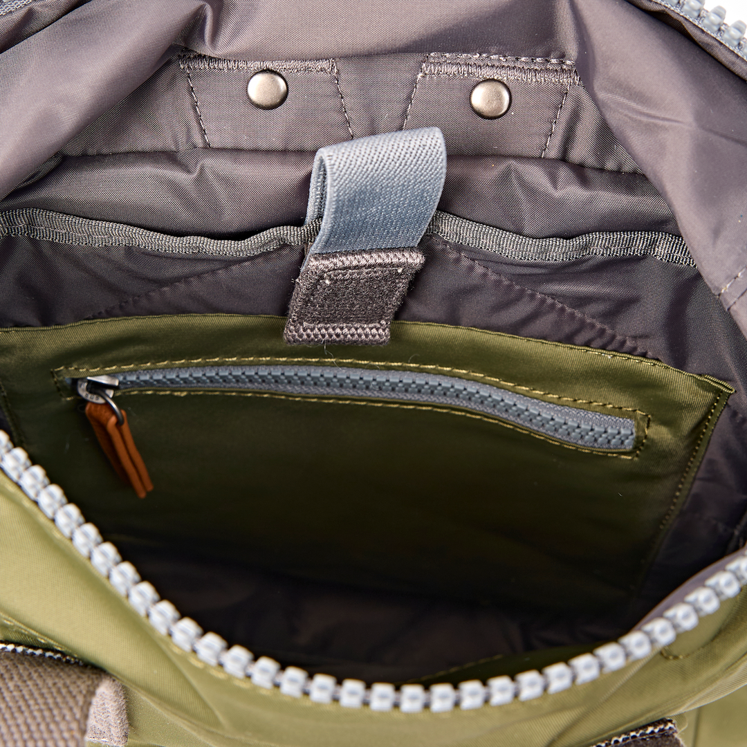 Canfield Roll Top Backpack in Chive