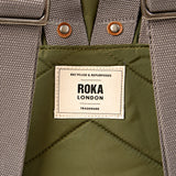 Canfield Roll Top Backpack in Chive