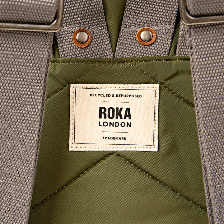 Canfield Roll Top Backpack in Chive