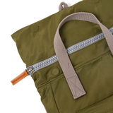 Canfield Roll Top Backpack in Chive