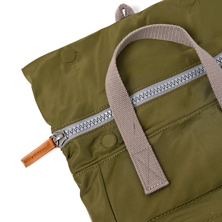 Canfield Roll Top Backpack in Chive