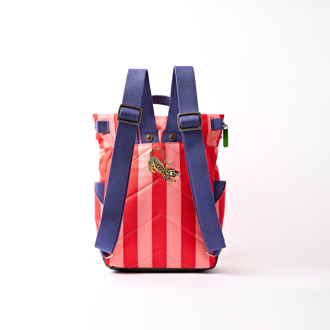 Canfield Roll Top Backpack in Circus Print