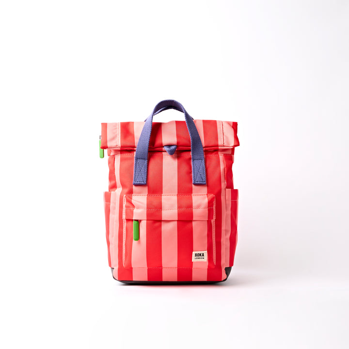 Canfield Roll Top Backpack in Circus Print