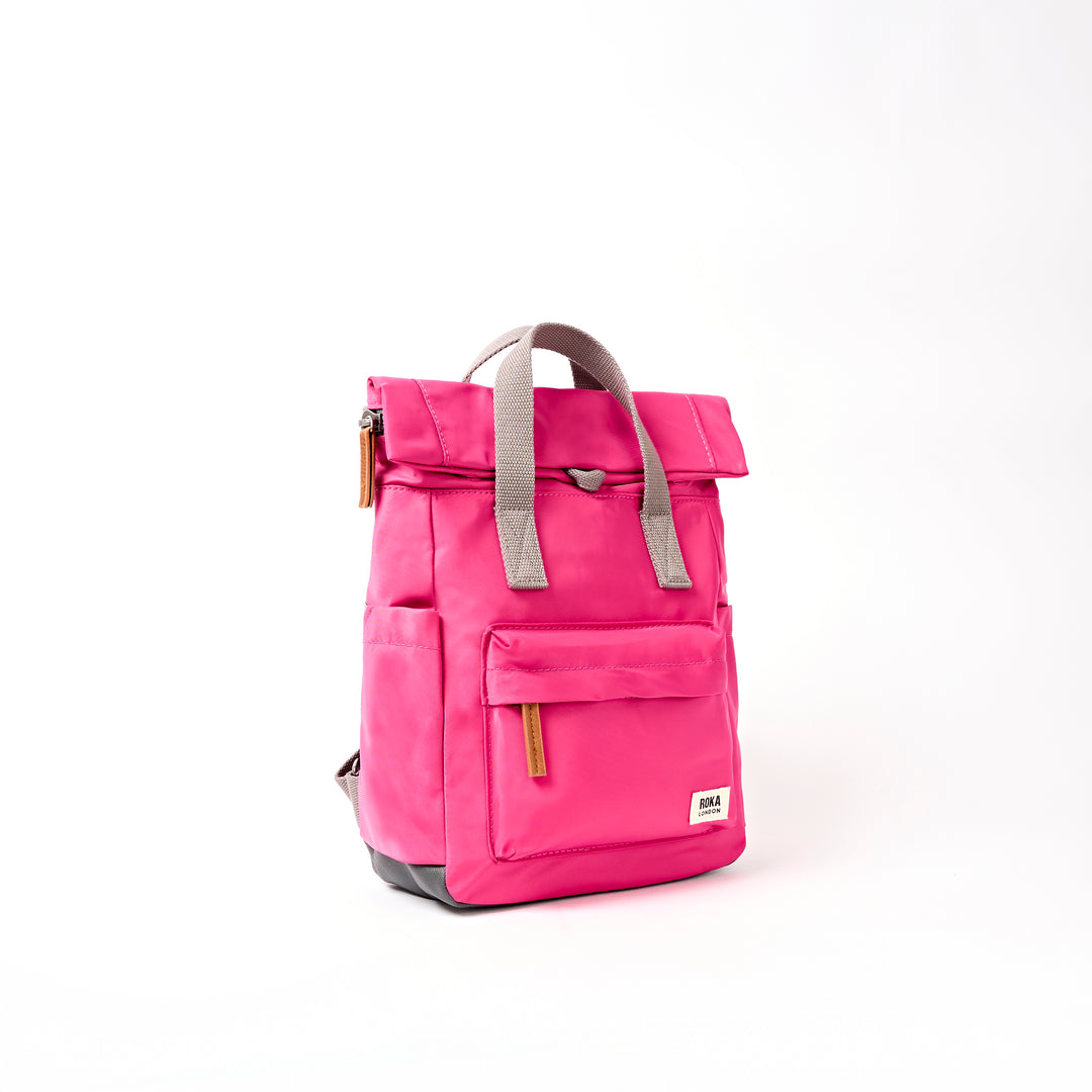 Canfield Roll Top Backpack in Granita Red