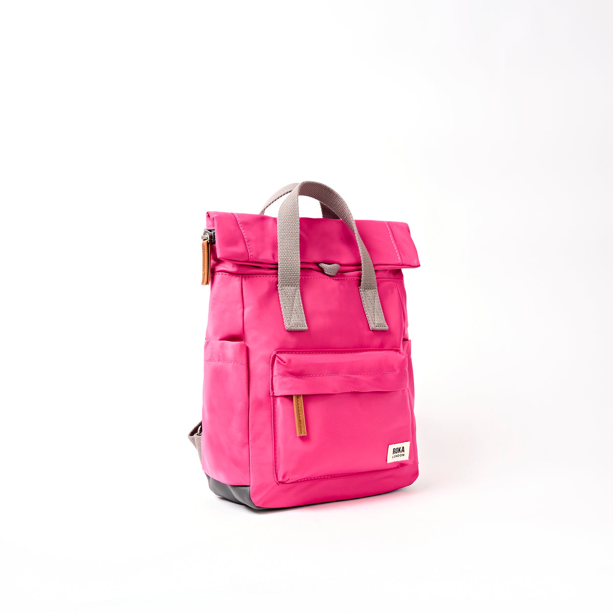 Canfield Roll Top Backpack in Granita Red