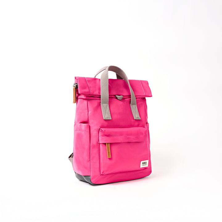 Canfield Roll Top Backpack in Granita Red