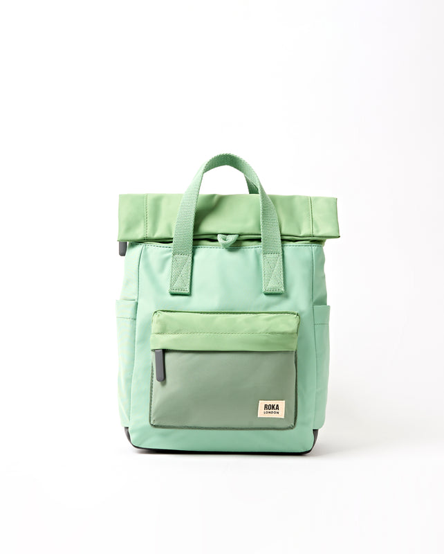 Canfield Roll Top Backpack in Green Tonal