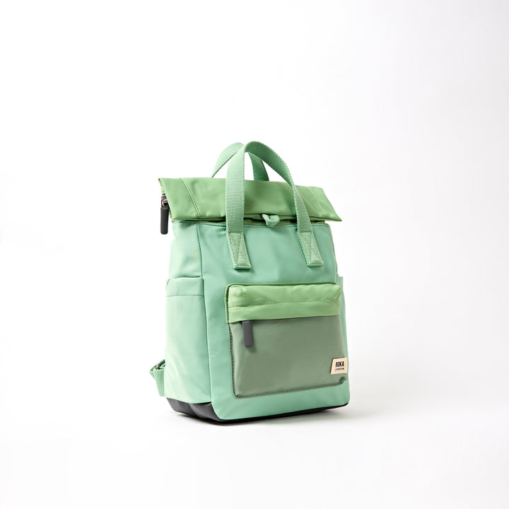 Canfield Roll Top Backpack in Green Tonal