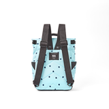 Canfield Roll Top Backpack in Heart Print