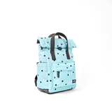Canfield Roll Top Backpack in Heart Print