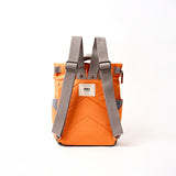 Canfield Roll Top Backpack in Jaffa Orange