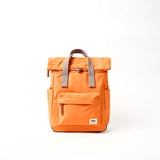 Canfield Roll Top Backpack in Jaffa Orange