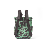 Canfield Roll Top Backpack in Mixed Animal Artichoke