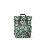 Canfield Roll Top Backpack in Mixed Animal Artichoke