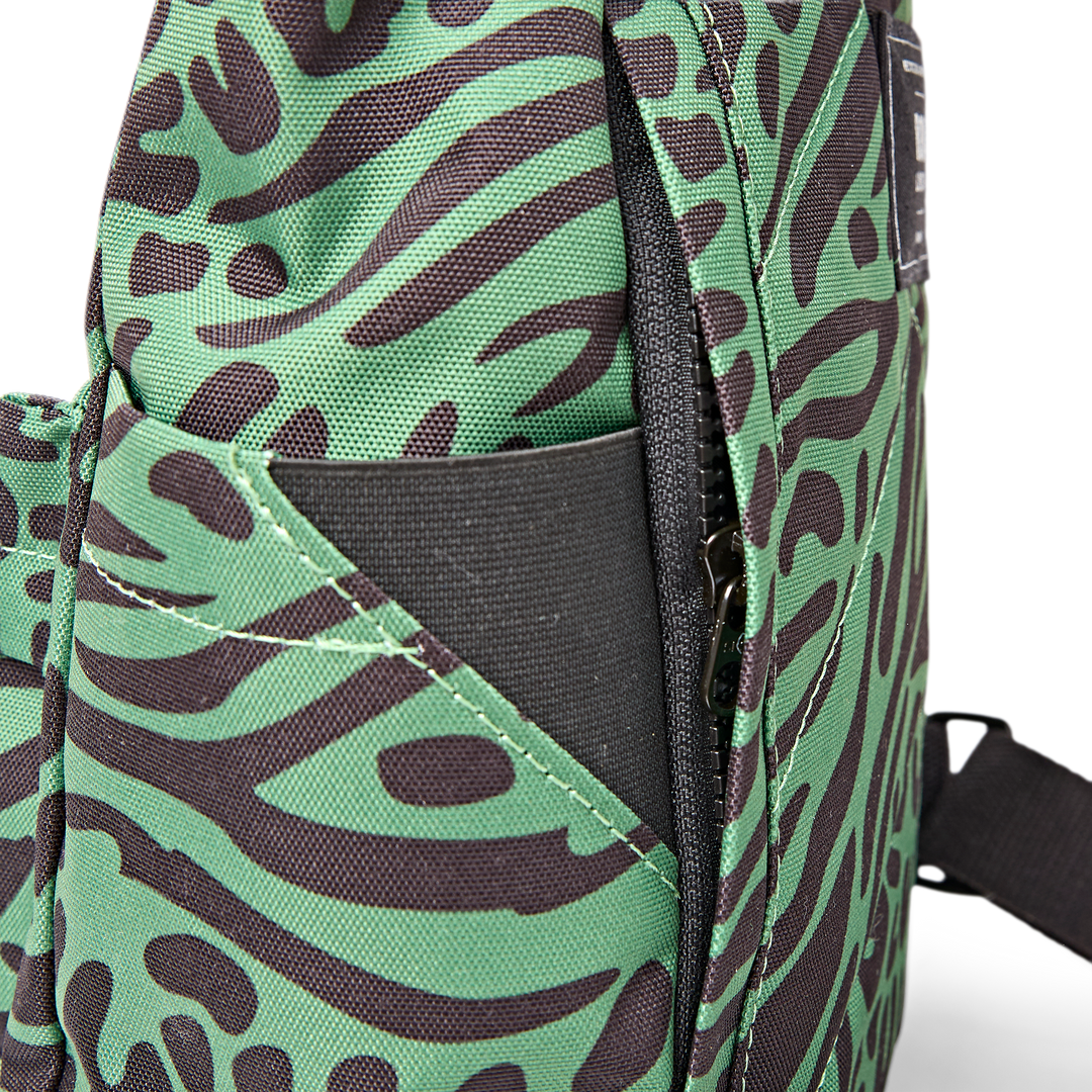 Canfield Roll Top Backpack in Mixed Animal Artichoke
