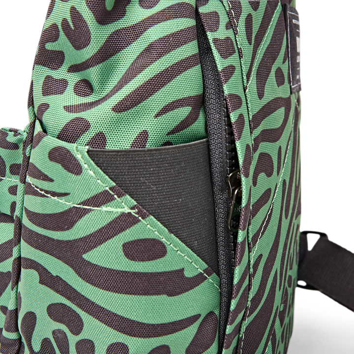 Canfield Roll Top Backpack in Mixed Animal Artichoke