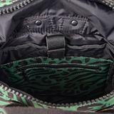 Canfield Roll Top Backpack in Mixed Animal Artichoke