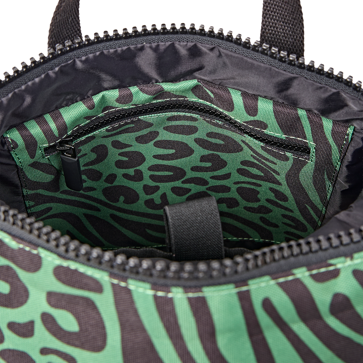 Canfield Roll Top Backpack in Mixed Animal Artichoke