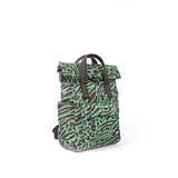 Canfield Roll Top Backpack in Mixed Animal Artichoke
