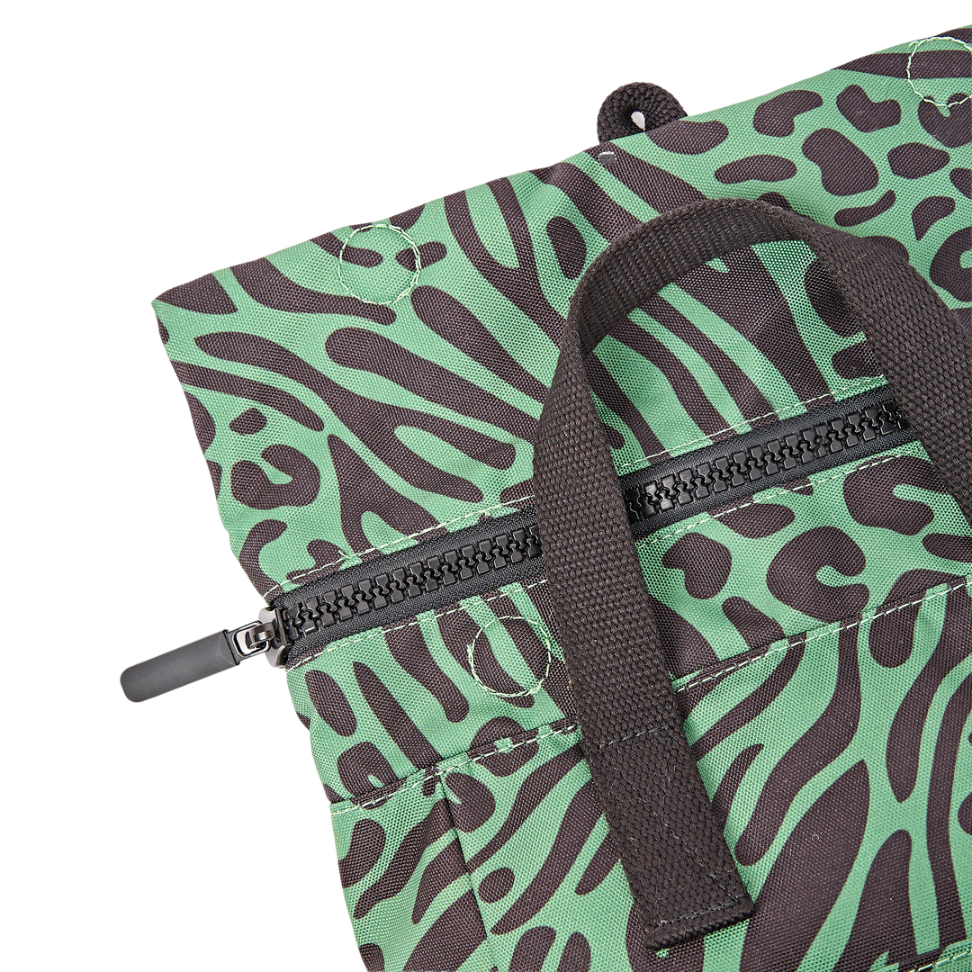 Canfield Roll Top Backpack in Mixed Animal Artichoke