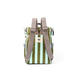 Canfield Roll Top Backpack in Moss Stripe