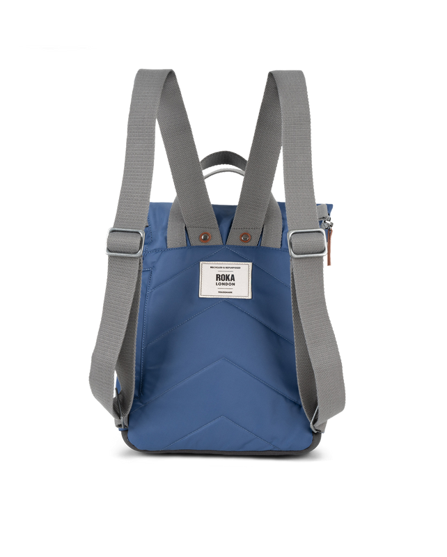 Canfield Roll Top Backpack in Burnt Blue