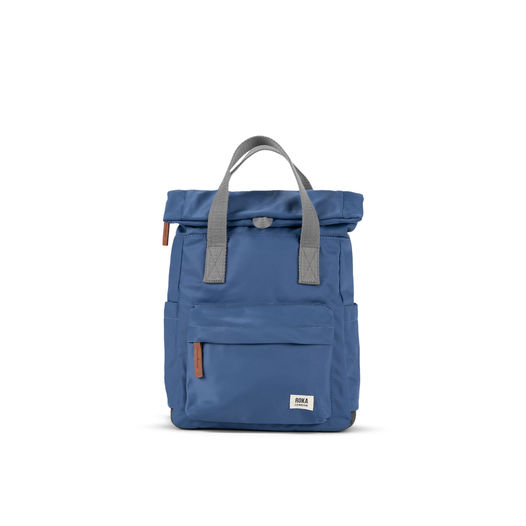 Canfield Roll Top Backpack in Burnt Blue