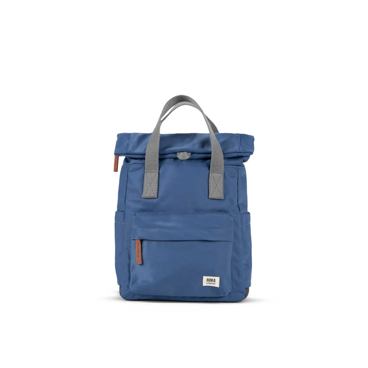 Canfield Roll Top Backpack in Burnt Blue