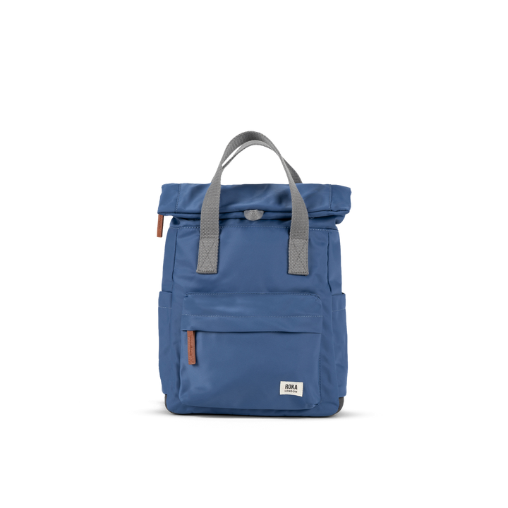 Canfield Roll Top Backpack in Burnt Blue