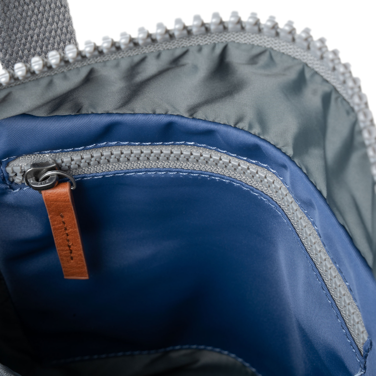 Canfield Roll Top Backpack in Burnt Blue