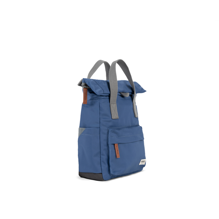 Canfield Roll Top Backpack in Burnt Blue