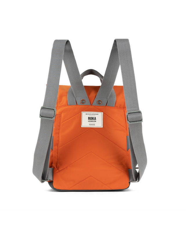 Canfield Roll Top Backpack in Burnt Orange