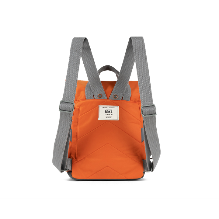 Canfield Roll Top Backpack in Burnt Orange