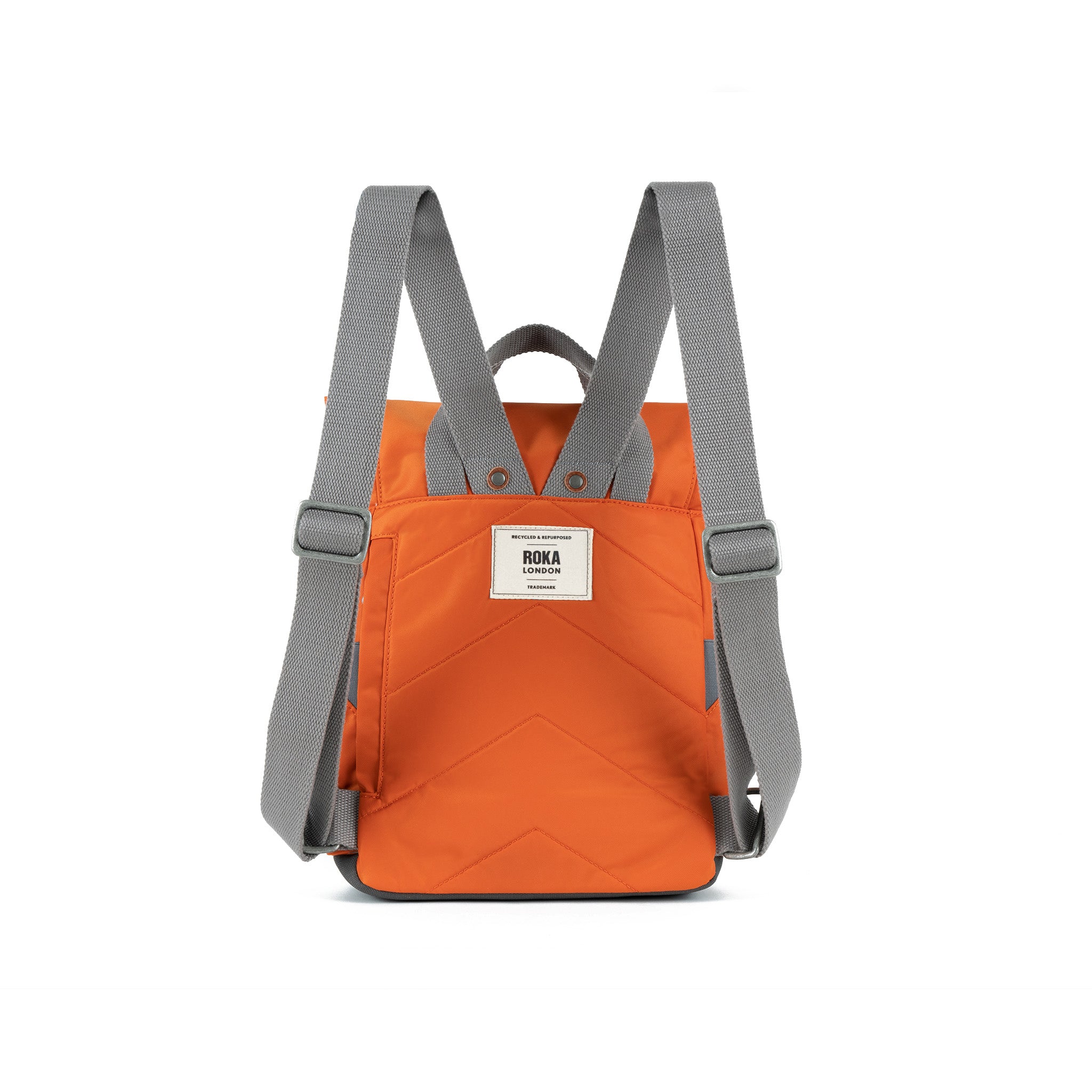 Canfield B Burnt Orange | Recycled & Eco-Friendly Backpacks | ROKA