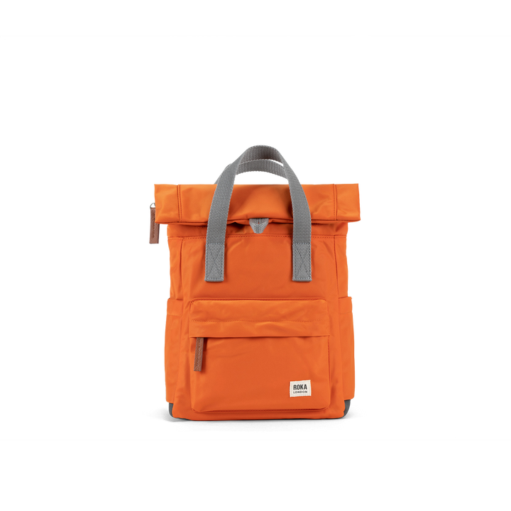 Canfield Roll Top Backpack in Burnt Orange