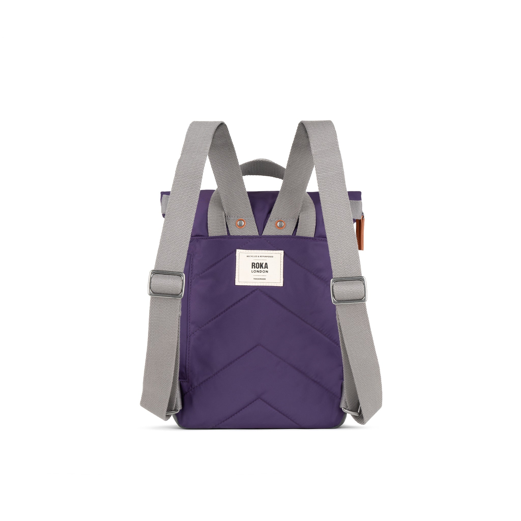 Canfield Majestic Purple | Eco-Friendly Roll Top Backpack | ROKA