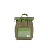 Canfield Roll Top Backpack in Military Tonal