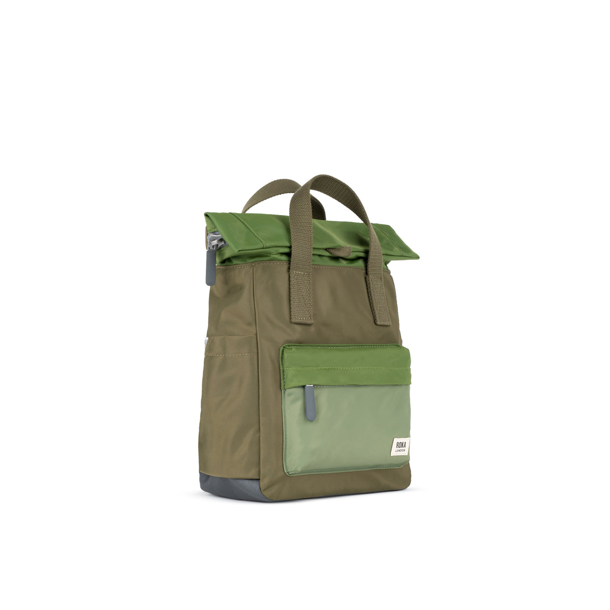 Canfield Roll Top Backpack in Military Tonal