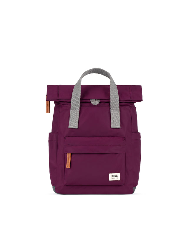 Canfield Roll Top Backpack in Royal Burgundy