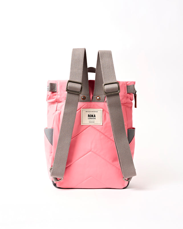 Canfield Roll Top Backpack in Pink Lemonade