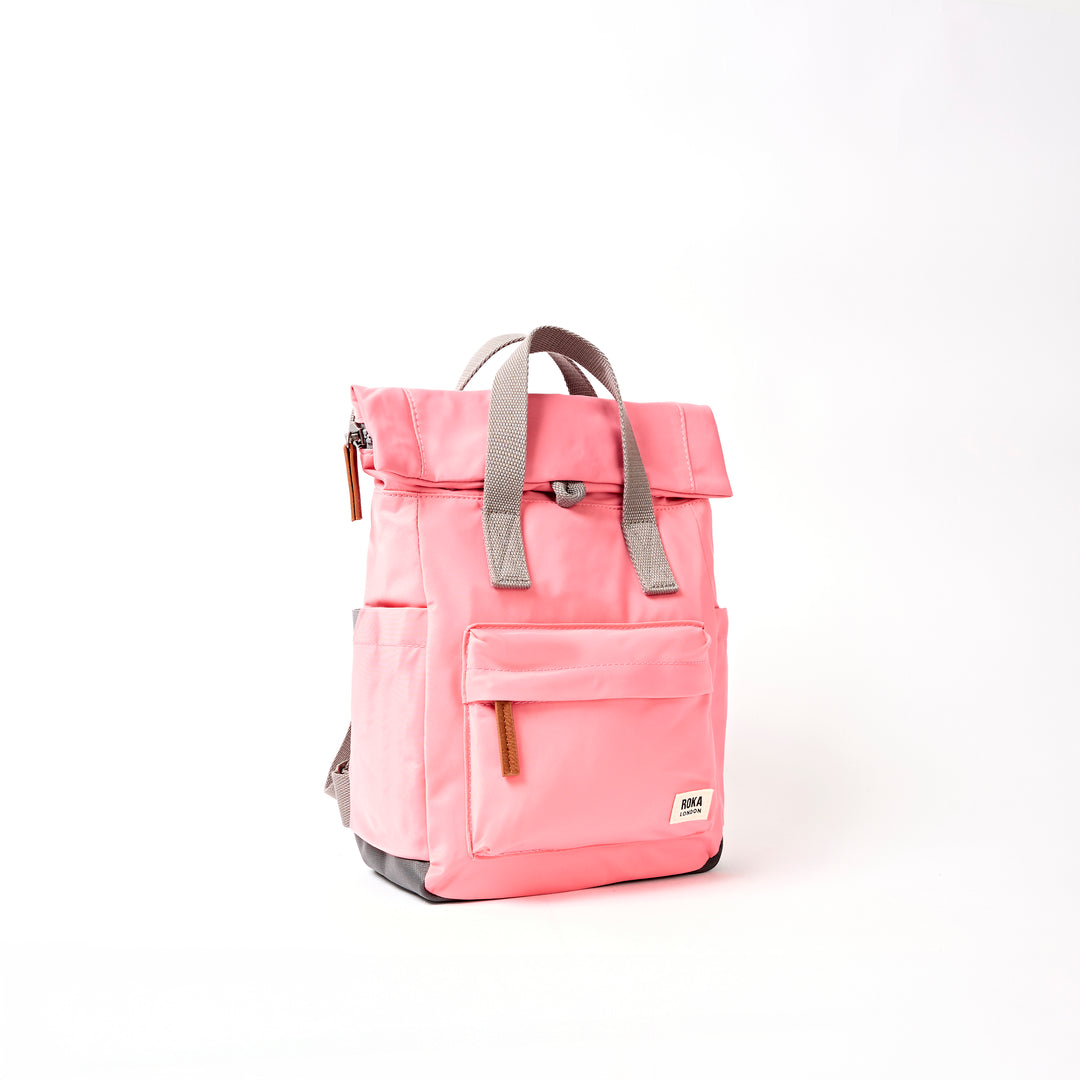 Canfield Roll Top Backpack in Pink Lemonade