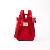 Canfield Roll Top Backpack in Red Tonal