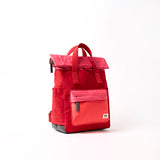 Canfield Roll Top Backpack in Red Tonal