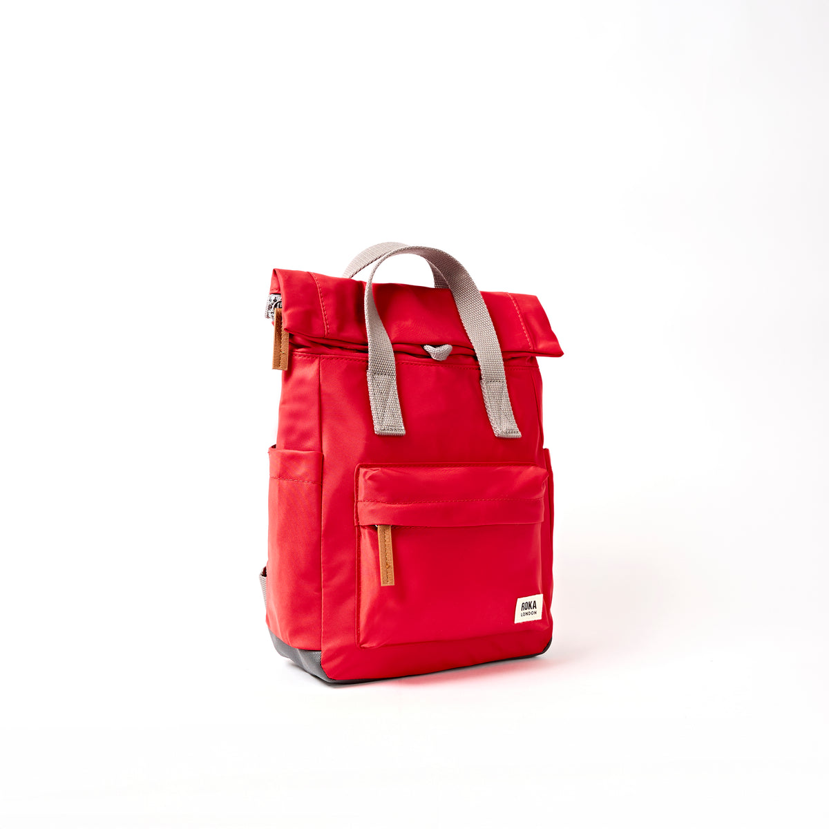 Canfield Roll Top Backpack in Scarlet